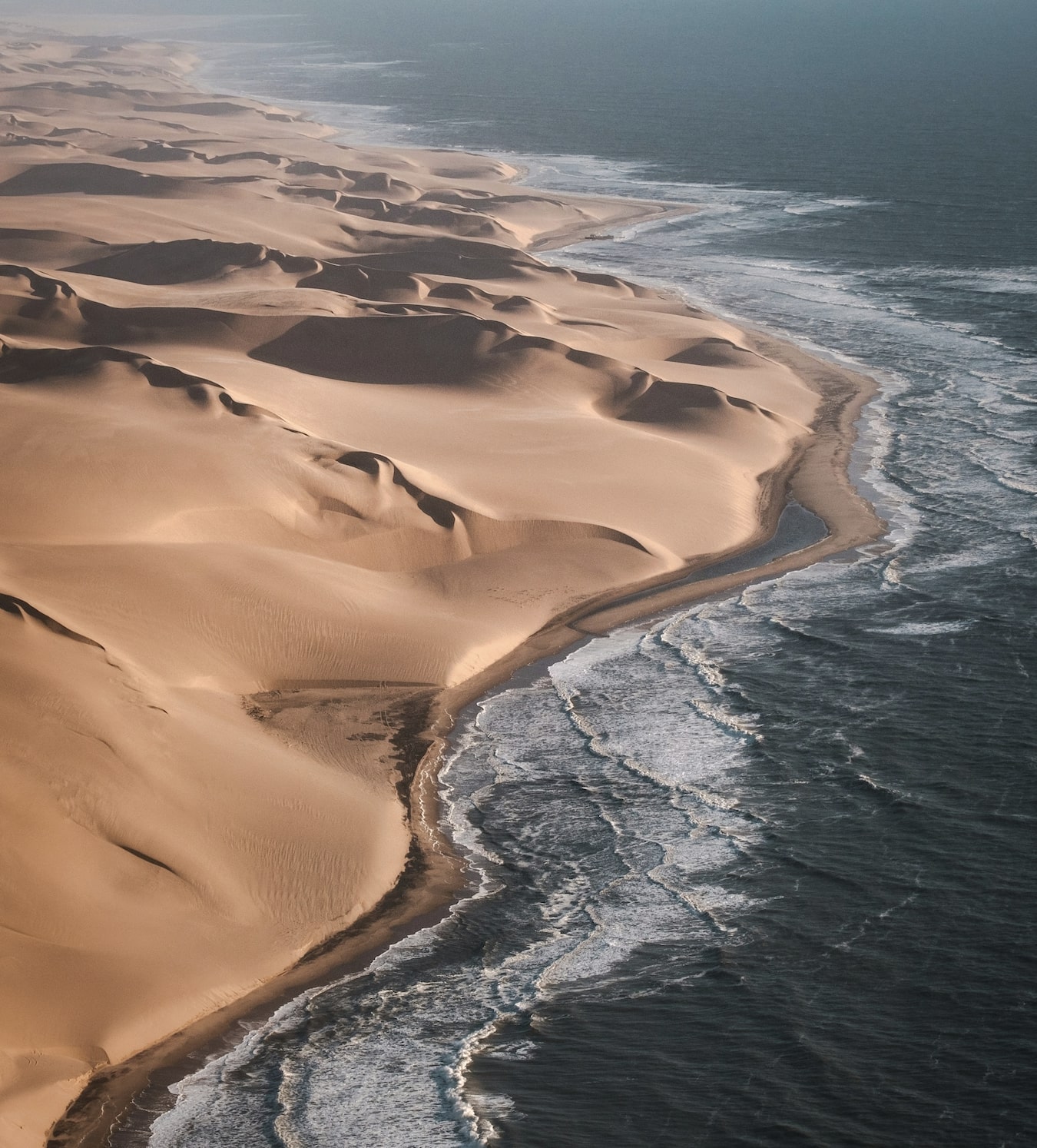 The Skeleton Coast in Namibia.